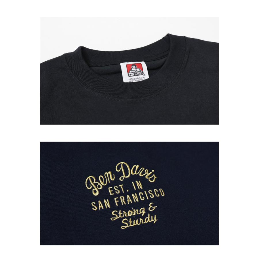 BEN DAVIS（ベンデイビス） スーベニア刺繍 半袖Tシャツ ビッグ