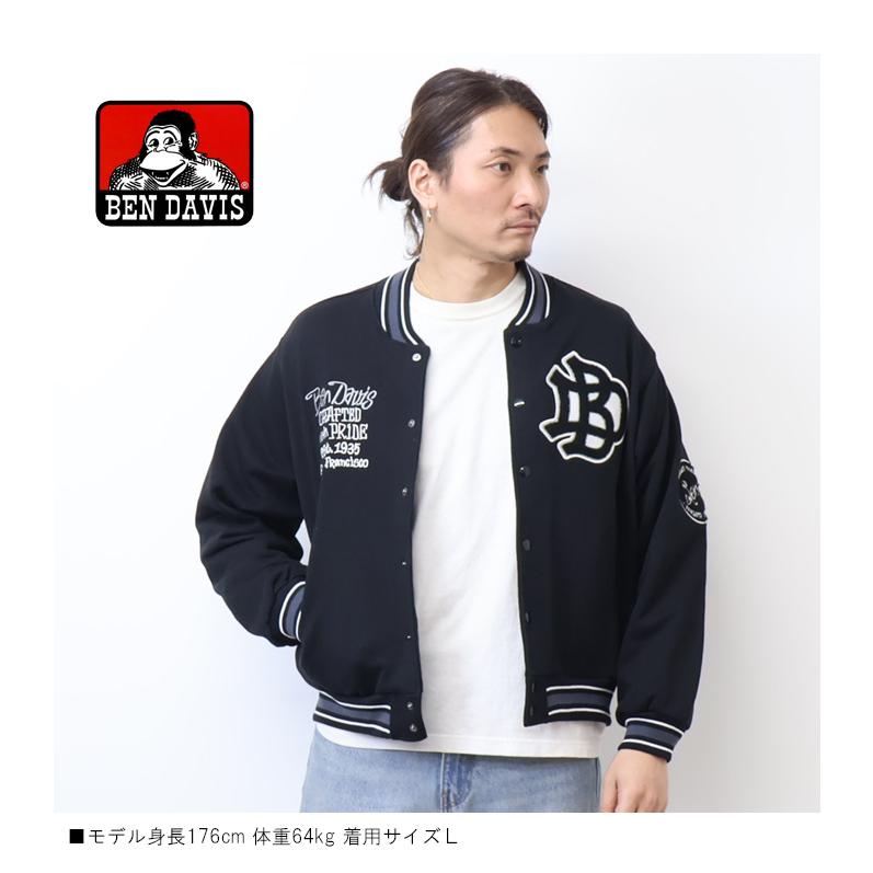 BEN DAVIS（ベンデイビス） スウェット カット スタジャン 裏毛 ライト