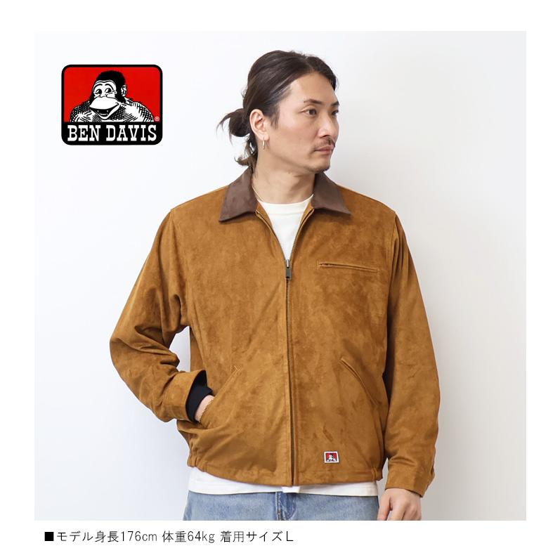 BEN DAVIS（ベンデイビス） フェイクスウェード ワークジャケット