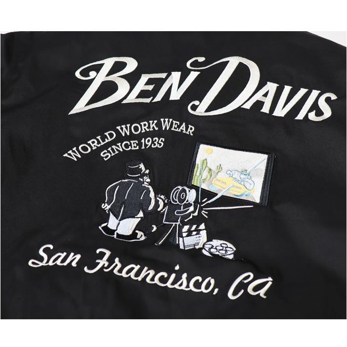 BEN DAVIS（ベンデイビス） 刺繍 ワッペン ワークジャケット メンズ
