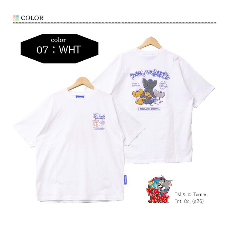 トムカレン直筆サイン入りTシャツ SEQUENZ トムとジェリー バック サガラ刺繍 半袖Tシャツ 半T メンズ
