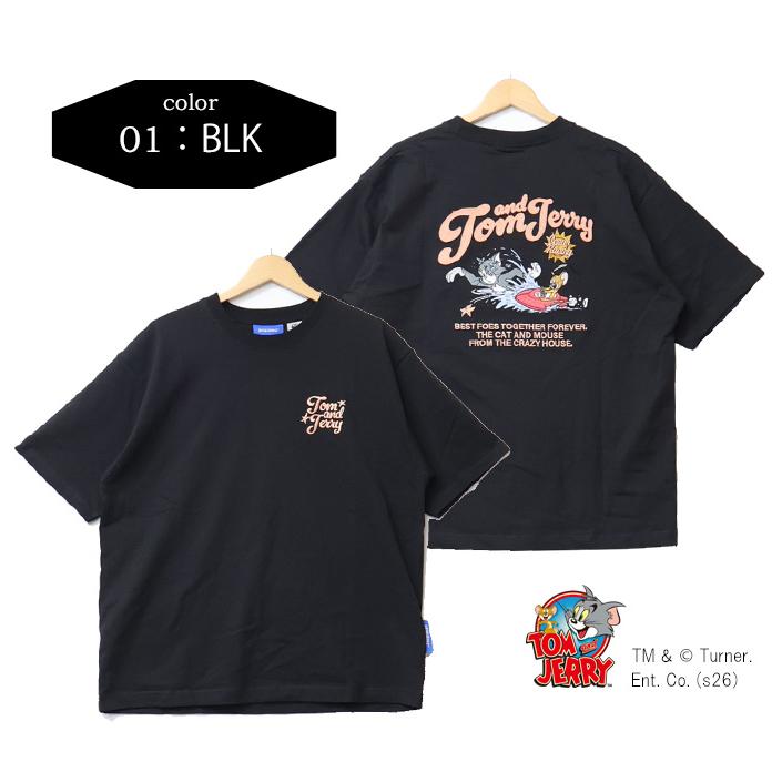 Prosperity Sequence SEQUENZ トムとジェリー 刺繍 半袖Tシャツ