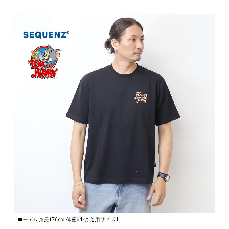 Prosperity Sequence SEQUENZ トムとジェリー 刺繍 半袖Tシャツ