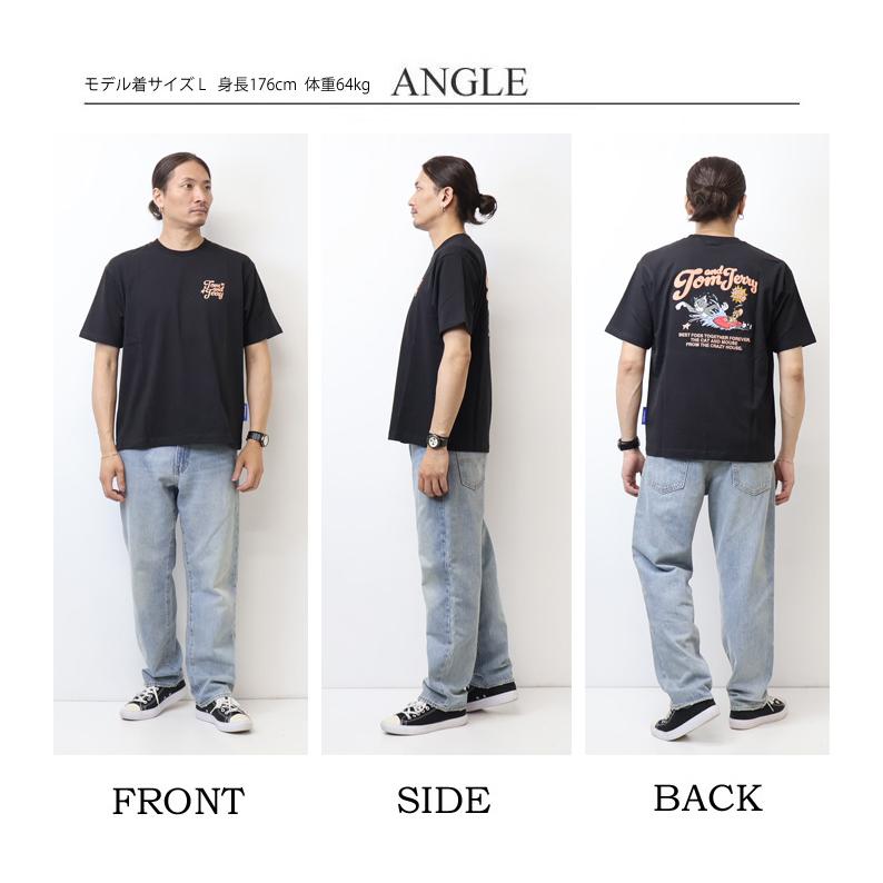 Prosperity Sequence SEQUENZ トムとジェリー 刺繍 半袖Tシャツ