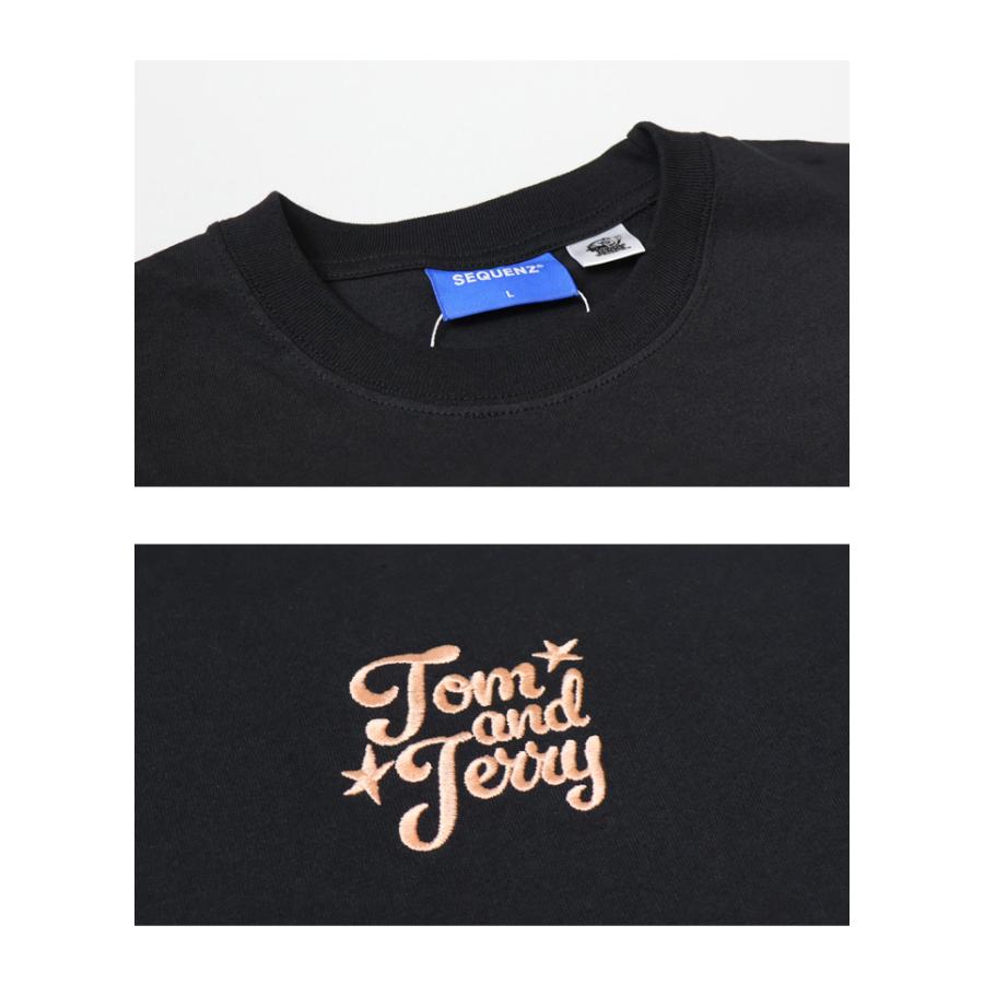 Prosperity Sequence SEQUENZ トムとジェリー 刺繍 半袖Tシャツ