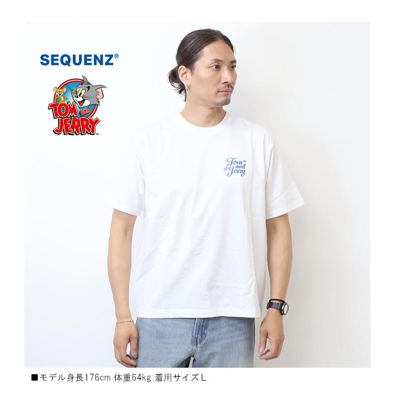 Prosperity Sequence SEQUENZ トムとジェリー 刺繍 半袖Tシャツ