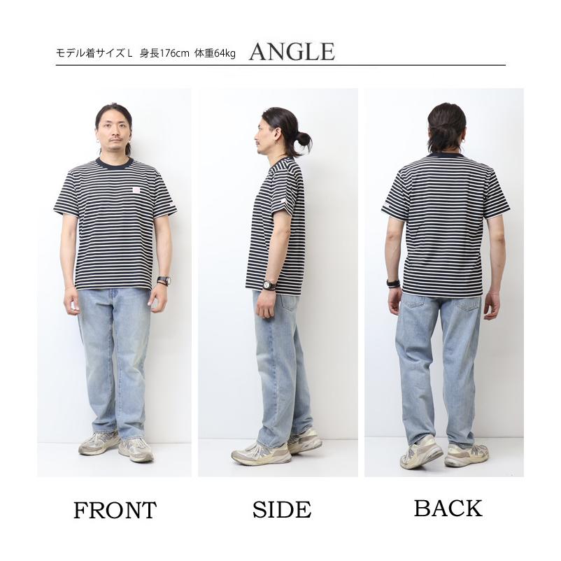 FIDELITY（フィデリティ） バスクボーダー 半袖Tシャツ 半T メンズ
