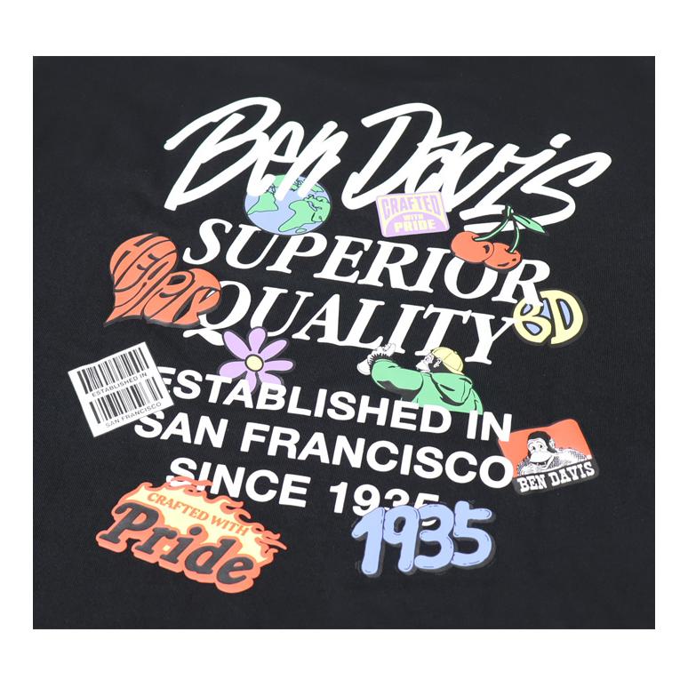 BEN様用 XLサイズ BEN DAVIS（ベンデイビス） GRATEFUL バックプリント 半袖Tシャツ
