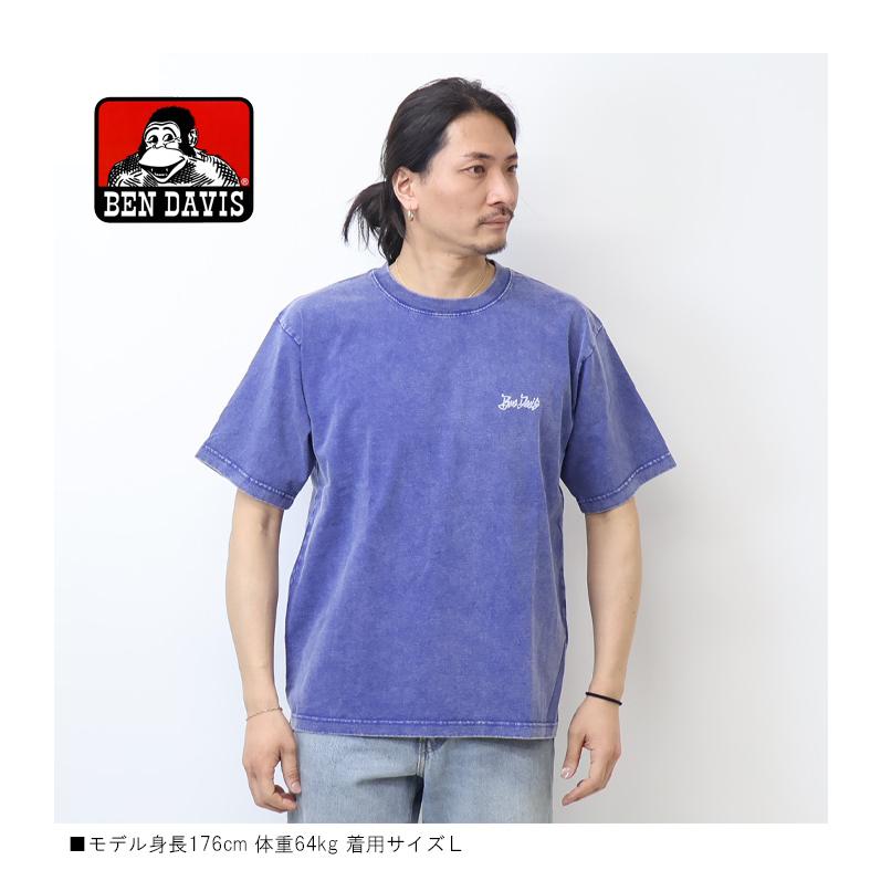 BEN DAVIS（ベンデイビス） ヴィンテージ加工 プリント 半袖Tシャツ