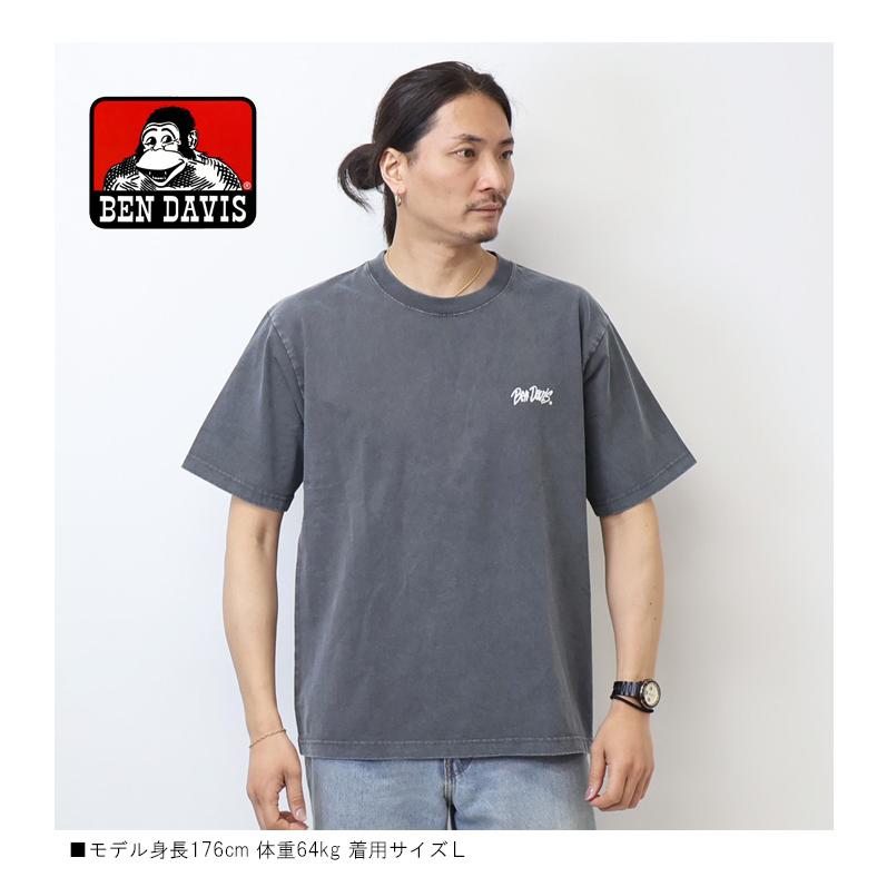 BEN DAVIS（ベンデイビス） ヴィンテージ加工 プリント 半袖Tシャツ