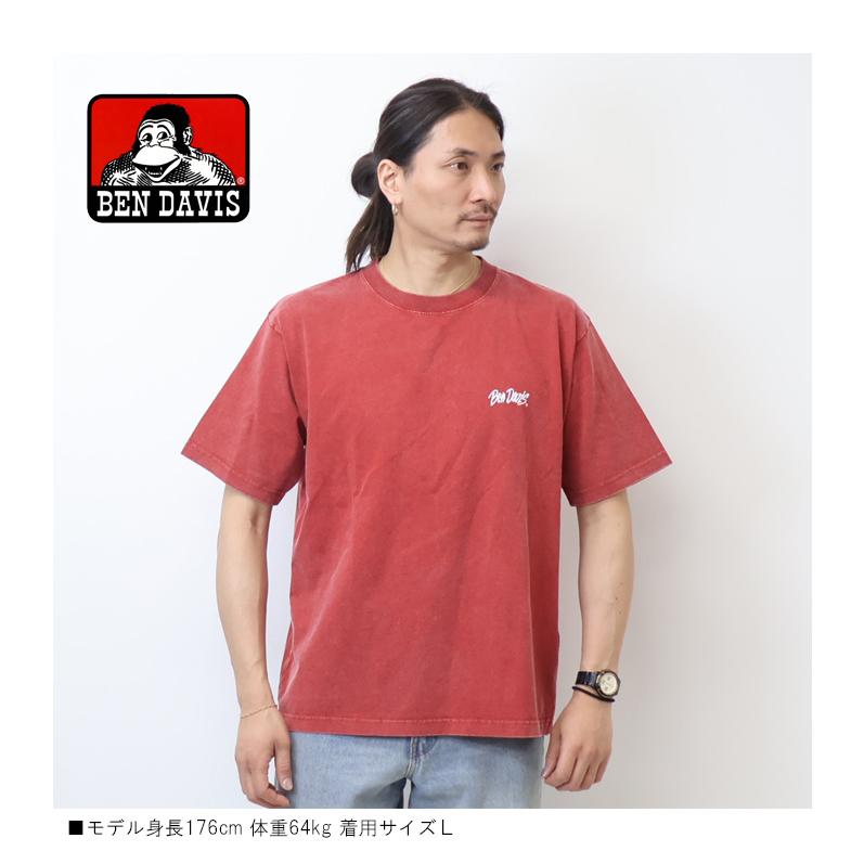 BEN DAVIS（ベンデイビス） ヴィンテージ加工 プリント 半袖Tシャツ