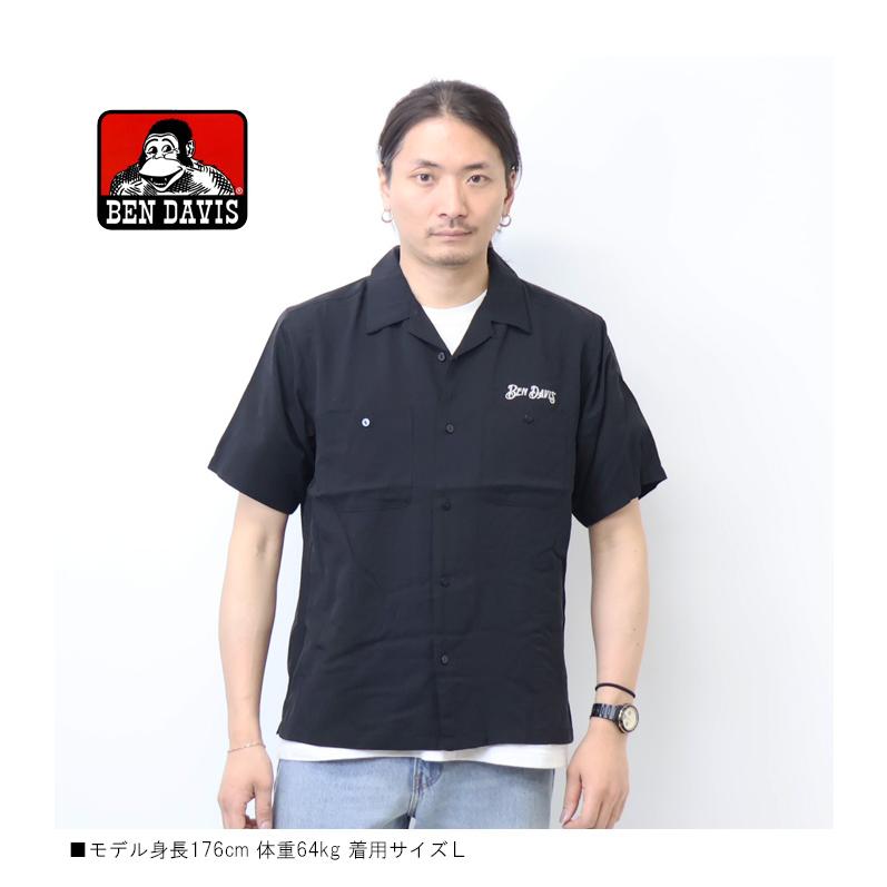 BEN DAVIS（ベンデイビス） スーベニア刺繍 半袖シャツ メンズ