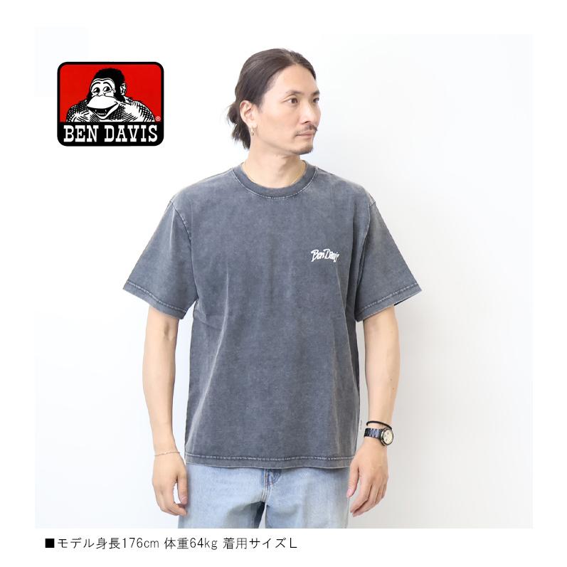 BEN DAVIS（ベンデイビス） ヴィンテージ加工 プリント 半袖Tシャツ