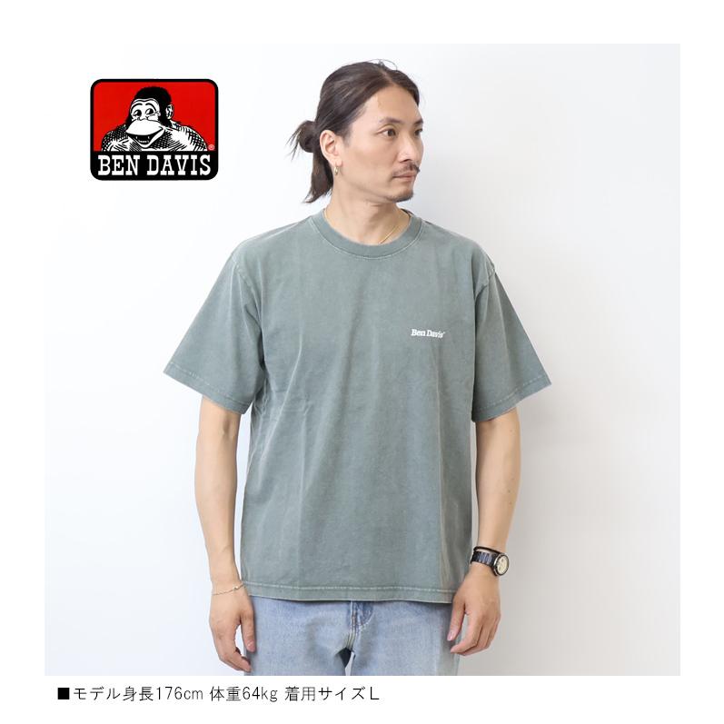 BEN DAVIS（ベンデイビス） ヴィンテージ加工 プリント 半袖Tシャツ