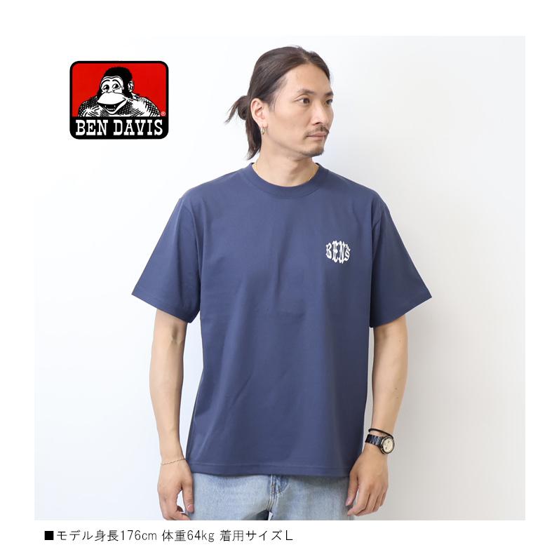 BEN DAVIS（ベンデイビス） オールドイングリッシュ サークルロゴ 半袖