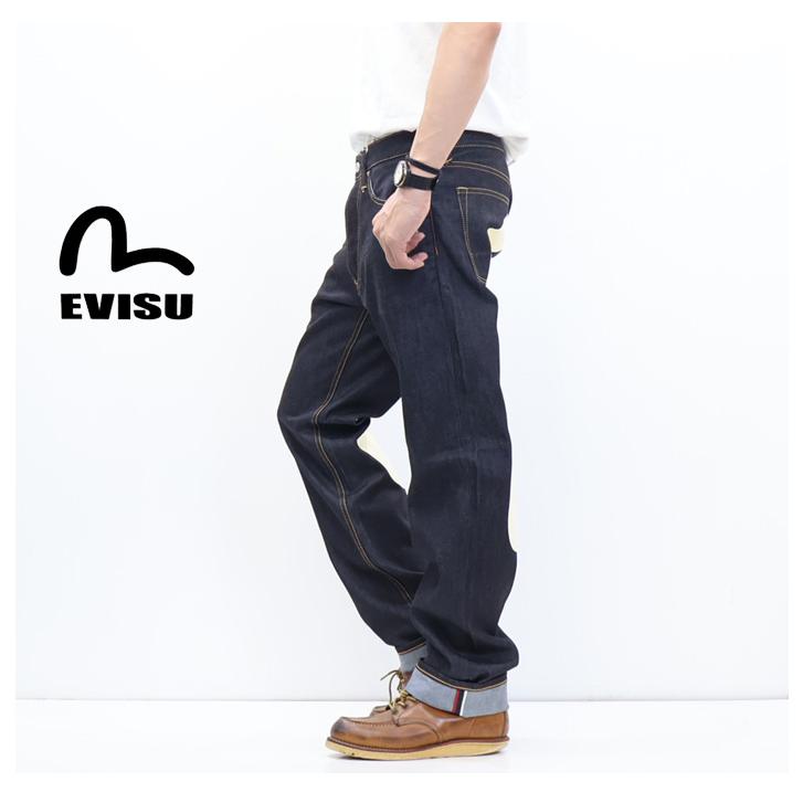 EVISU（エヴィス） エビス 新品 ダイコックプリントバギージーンズ
