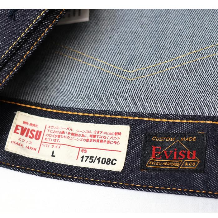 EVISU（エヴィス） エビス 新品 エクリュカモメプリント デニム
