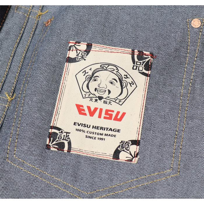 EVISU（エヴィス） エビス 新品 エクリュカモメプリント デニム