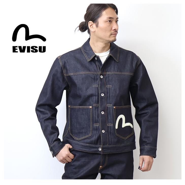 EVISU（エヴィス） エビス 新品 エクリュカモメプリント デニム