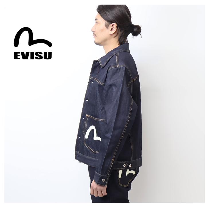EVISU（エヴィス） エビス 新品 エクリュカモメプリント デニム