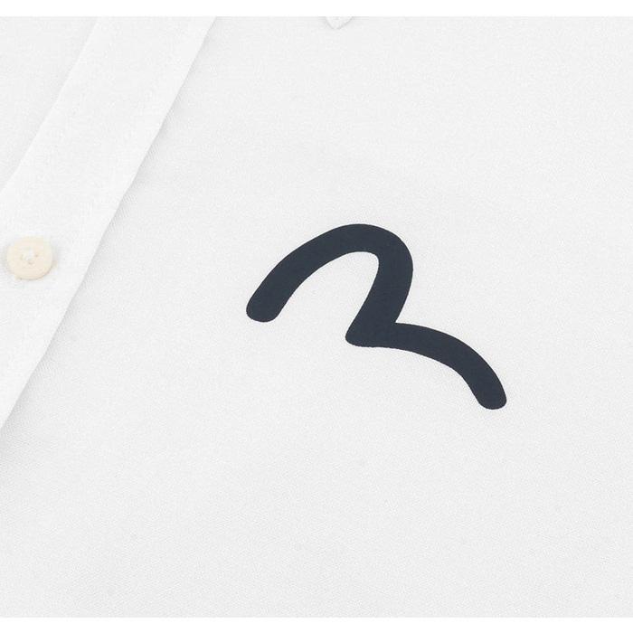 EVISU（エヴィス） エビス 新品 カモメプリント 長袖オックスフォード