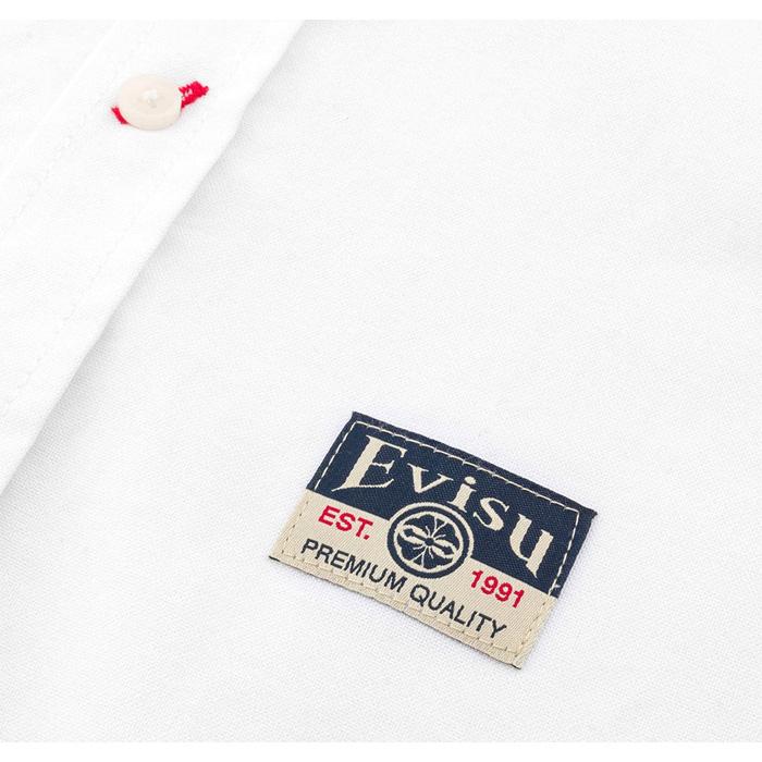 EVISU（エヴィス） エビス 新品 カモメプリント 長袖オックスフォード