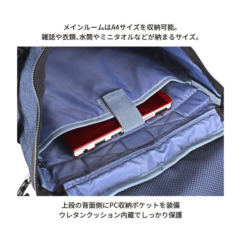 Number ナンバー 2層デイバッグ リュック バックパック 33L メンズ