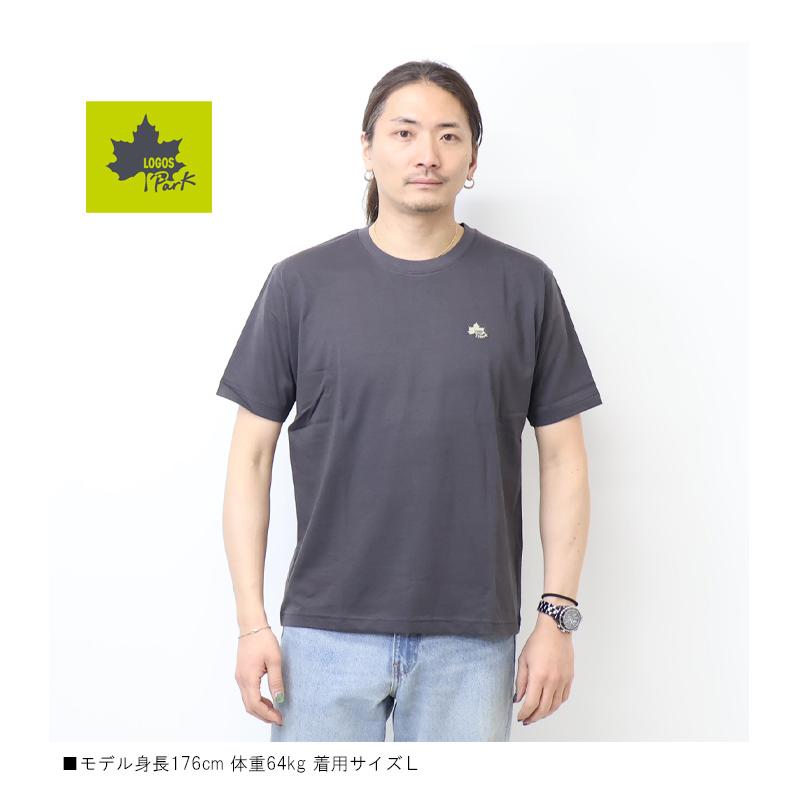 LOGOS（ロゴス） LOGOS Park ロゴスパーク ワンポイント刺繍 半袖T