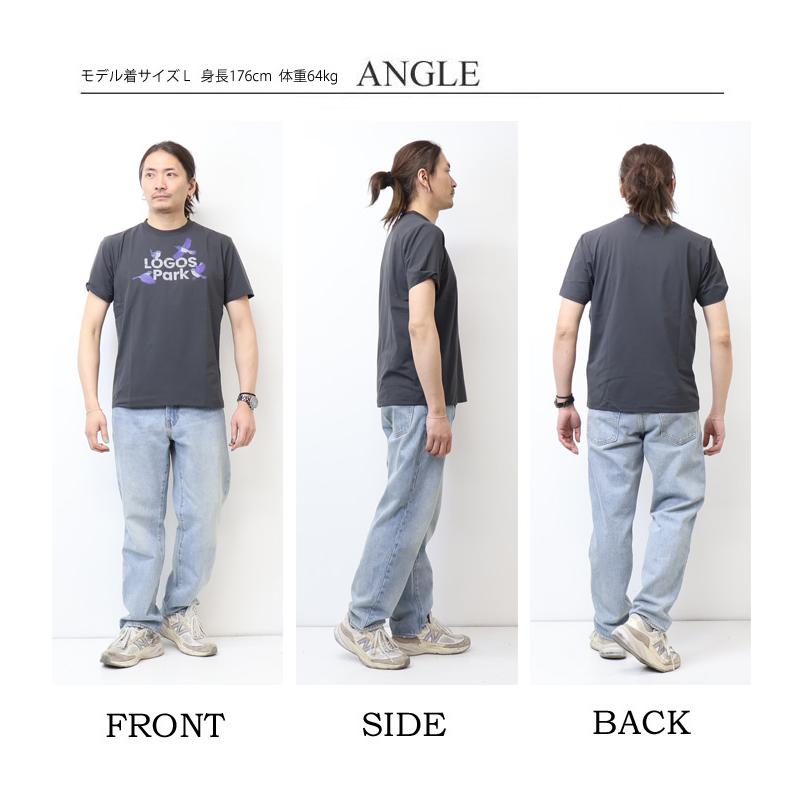 LOGOS（ロゴス） LOGOS Park ロゴスパーク プリント 半袖Tシャツ 半T