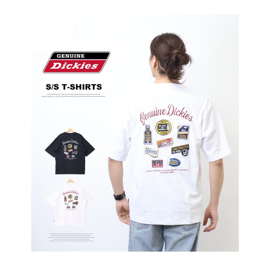 AW139 T シャツ&ワッペン Dickies（ディッキーズ） GENUINE Dickies ジェニュイン 刺繍 マルチ