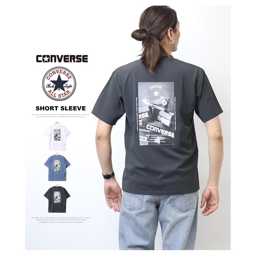 CONVERSE（コンバース） バックプリント 半袖Tシャツ 半T メンズ 6278