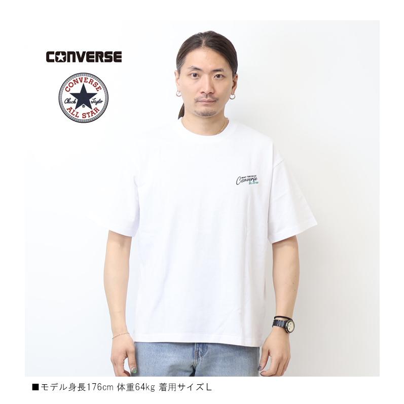 CONVERSE（コンバース） バック刺繍 半袖Tシャツ 半T メンズ 6278-7412
