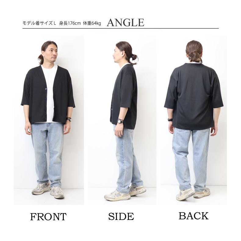 NATURAL STORY アンサンブル 半端袖カーディガン 半袖Tシャツ 2枚