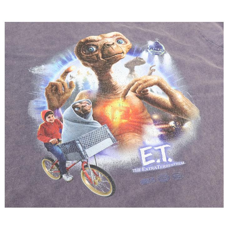 E.T. イーティー ET ポスタープリント 半袖Tシャツ 半T メンズ 6515037
