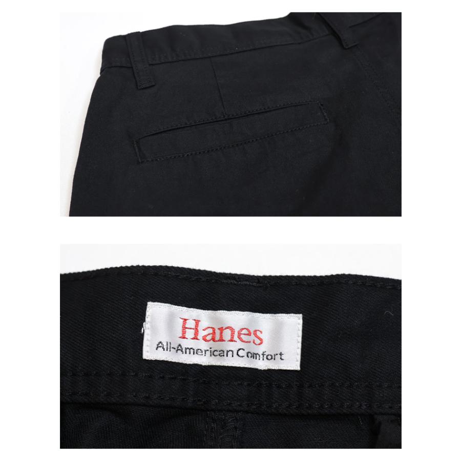 Hanes ヘインズ ワイドフィット ノータックチノパンツ ワイドパンツ メンズ 6714 コダマ | Hanes | 13