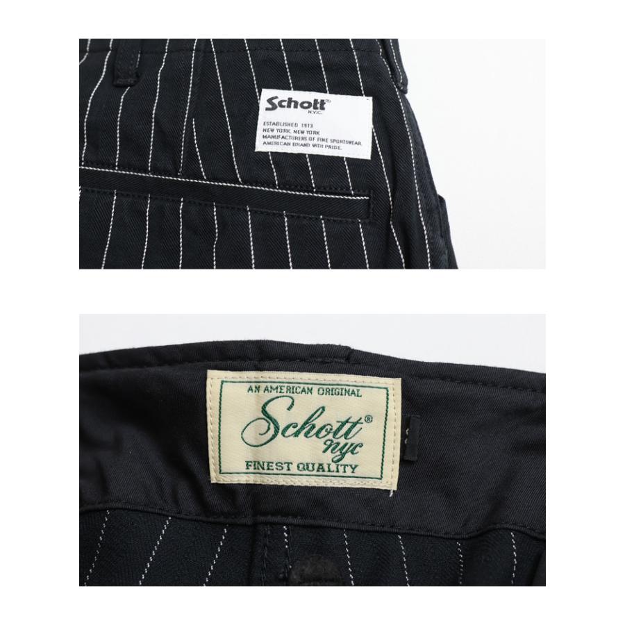 Schott N.Y.C（ショット） Schott STRIPE FRISCO PANTS ストライプ