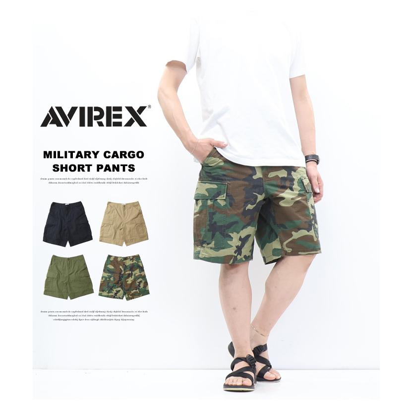 AVIREX（アヴィレックス） コットンリップストップ カーゴショーツ