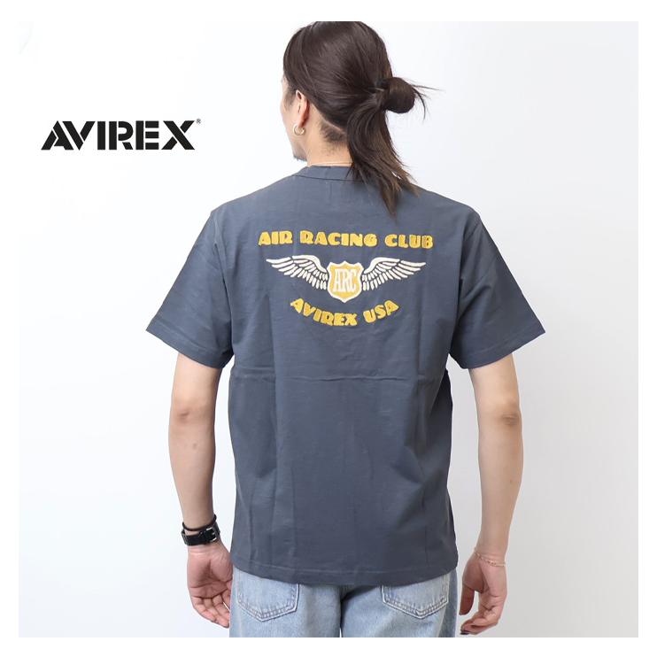 AVIREX（アヴィレックス） AARC ヘンリーネック 半袖Tシャツ