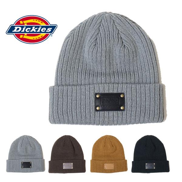 Dickies ディッキーズ ロゴパッチ ニットビーニー ニットキャップ ニット帽 メンズ レディース ユニセックス カフニット 81925600 | Dickies