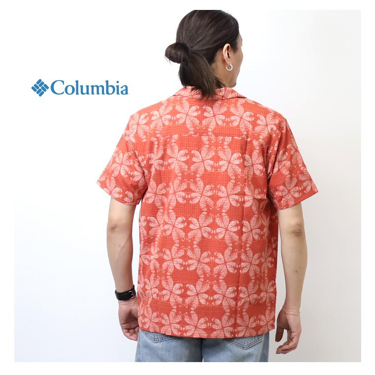 Columbia（コロンビア） ユーティライザープリントキャンプシャツ 半袖