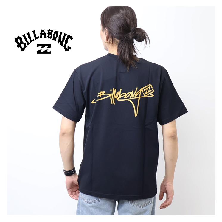 BILLABONG（ビラボン） SCRIPT LOGO 半袖Tシャツ 半T オーバーフィット
