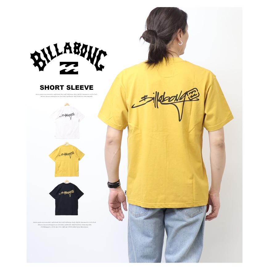 BILLABONG（ビラボン） SCRIPT LOGO 半袖Tシャツ 半T オーバーフィット