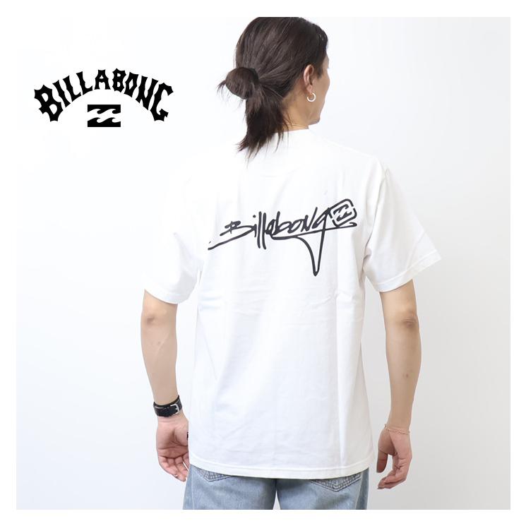 BILLABONG（ビラボン） SCRIPT LOGO 半袖Tシャツ 半T オーバーフィット
