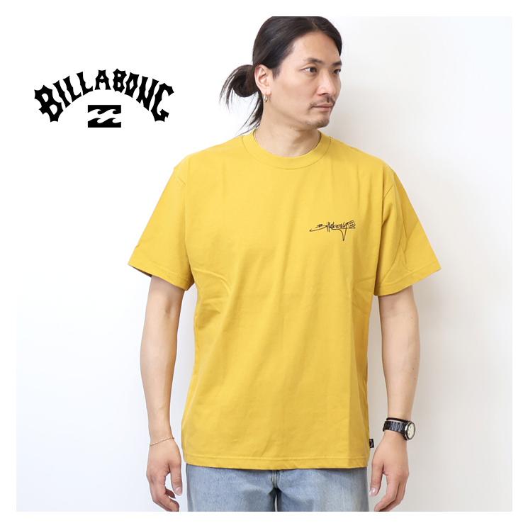 BILLABONG（ビラボン） SCRIPT LOGO 半袖Tシャツ 半T オーバーフィット