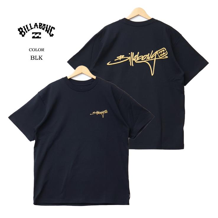 BILLABONG（ビラボン） SCRIPT LOGO 半袖Tシャツ 半T オーバーフィット