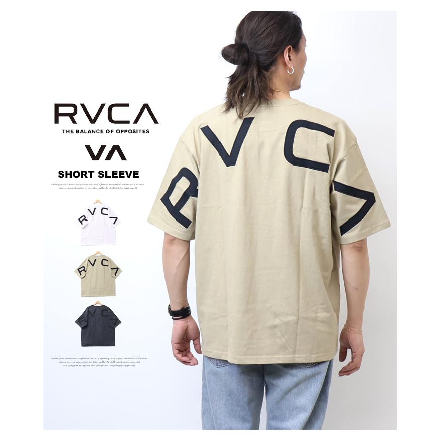 RVCA（ルーカ） BACK SIDE ARCH SS 半袖Tシャツ 半T ビッグシルエット