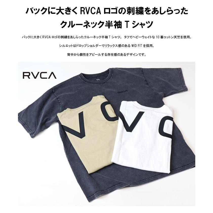 RVCA（ルーカ） BACK SIDE ARCH SS 半袖Tシャツ 半T ビッグシルエット