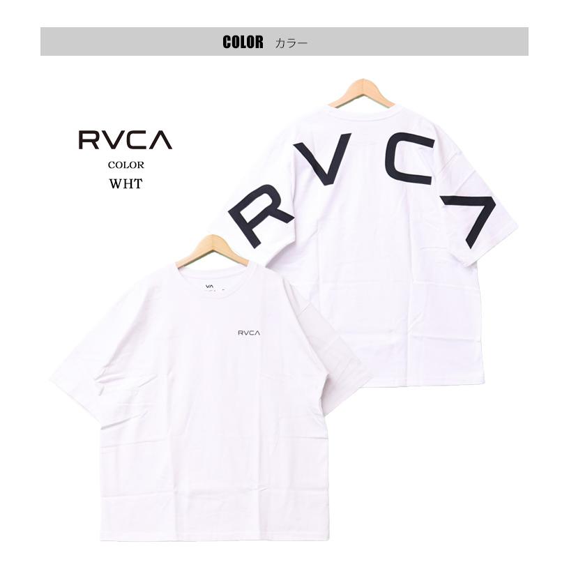 RVCA（ルーカ） BACK SIDE ARCH SS 半袖Tシャツ 半T ビッグシルエット 
