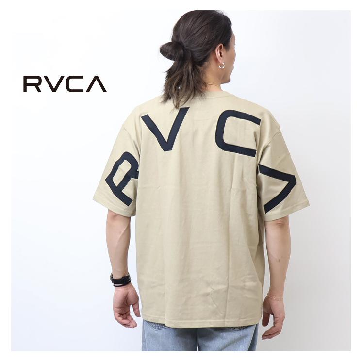 RVCA（ルーカ） BACK SIDE ARCH SS 半袖Tシャツ 半T ビッグシルエット
