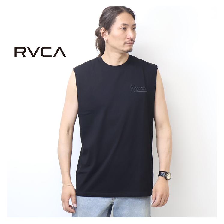 RVCA（ルーカ） SCRIPT SEALED TT タンクトップ ノースリーブTシャツ